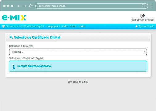 Limite de acesso a sites com login via certificado digital