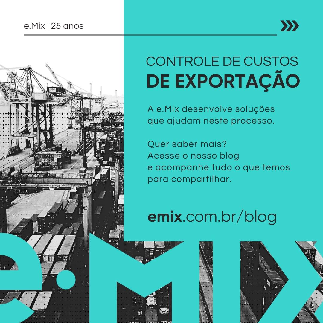 Quais são os custos de exportação dentro e fora do Brasil?
