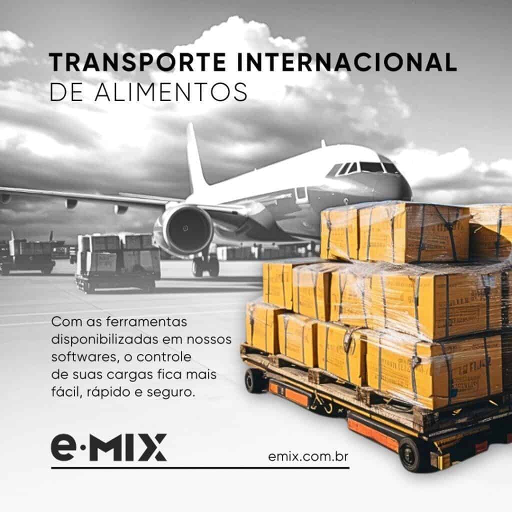 Transporte internacional de alimentos: dados e desafios