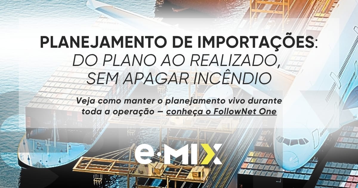 Planejamento inteligente de importações