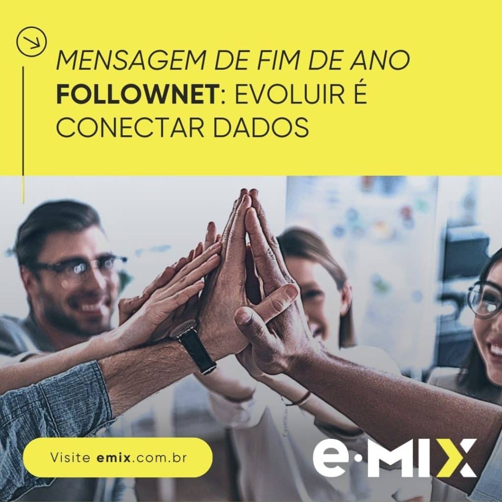Mensagem de fim de ano FollowNet: evoluir é conectar dados