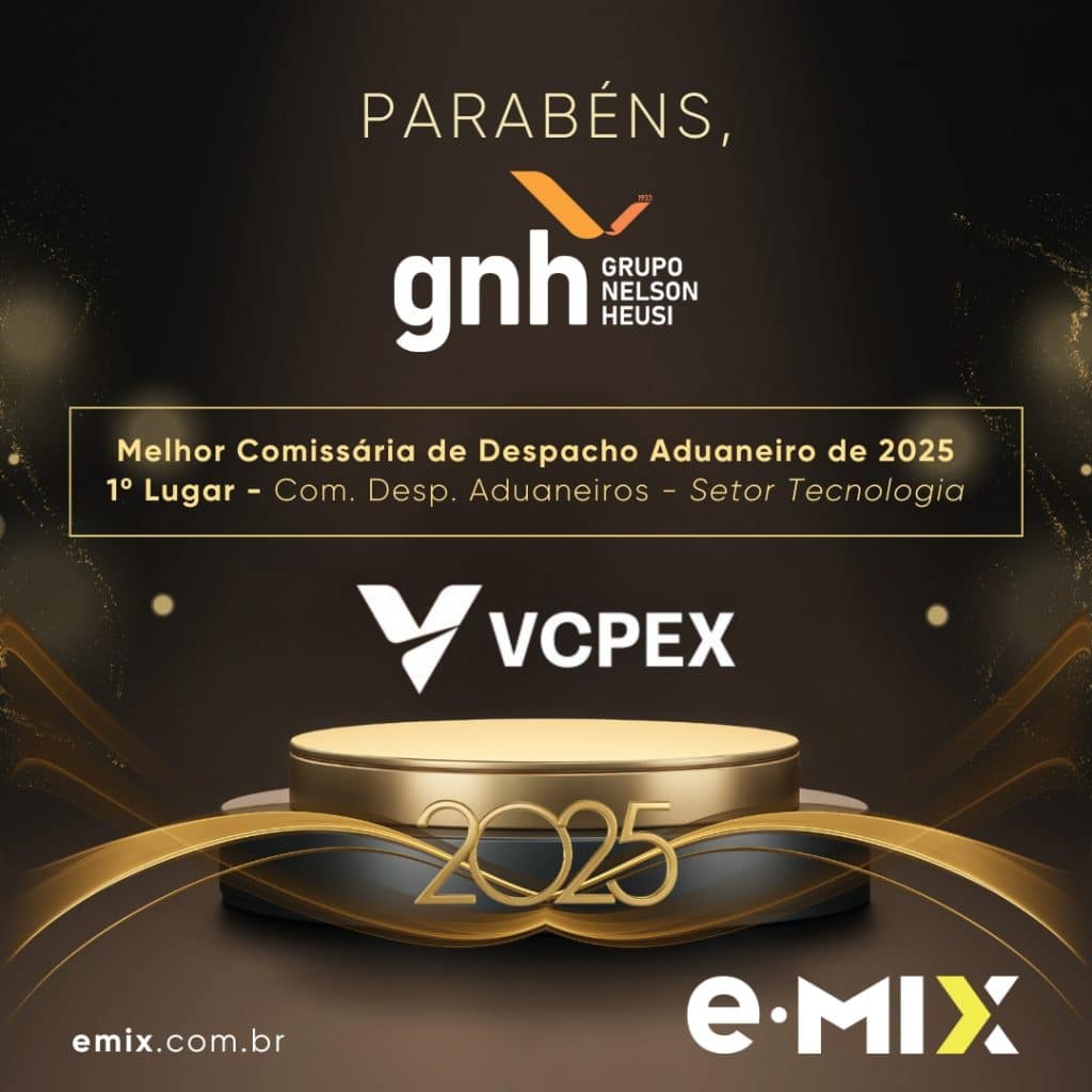 Grupo Nelson Heusi é eleito, pela terceira vez, Melhor Comissária de Despacho Aduaneiro na VCPEX 2025