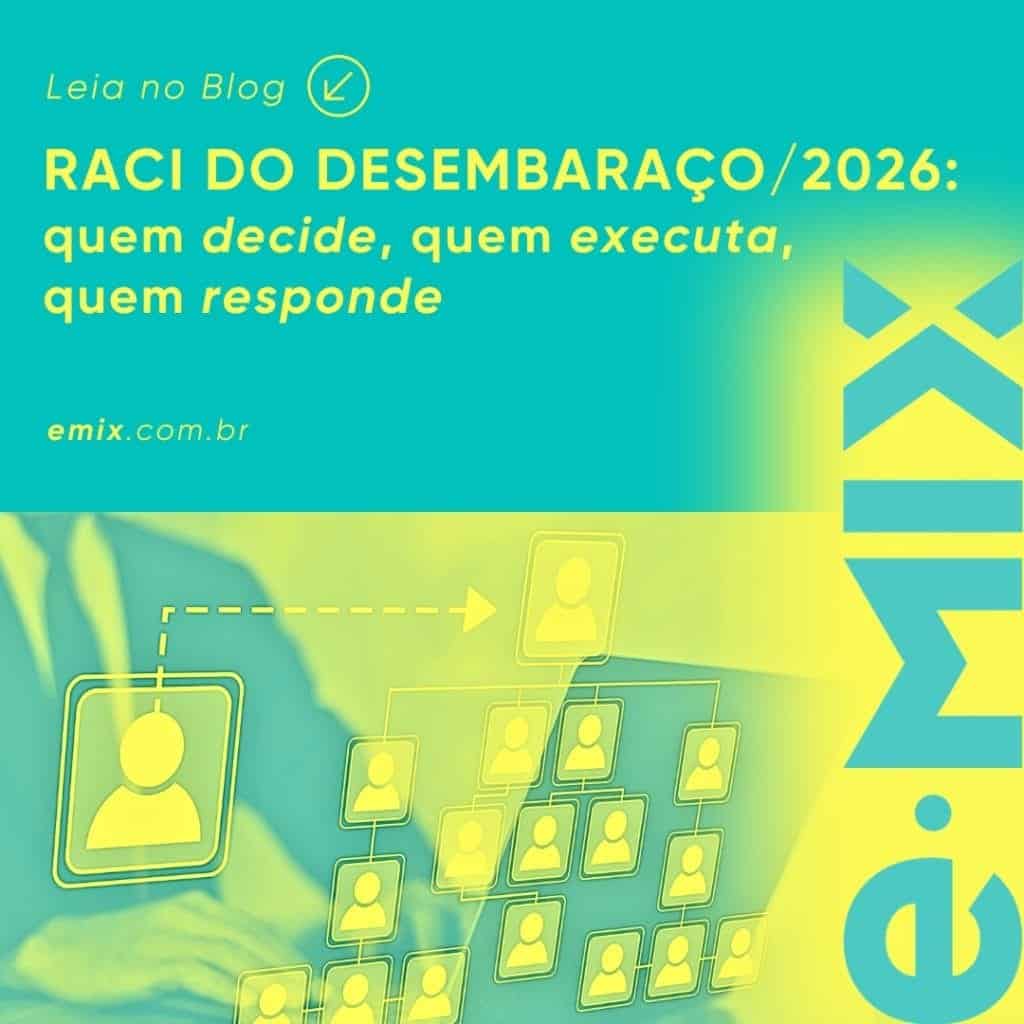 RACI Desembaraço: quem decide, executa, responde