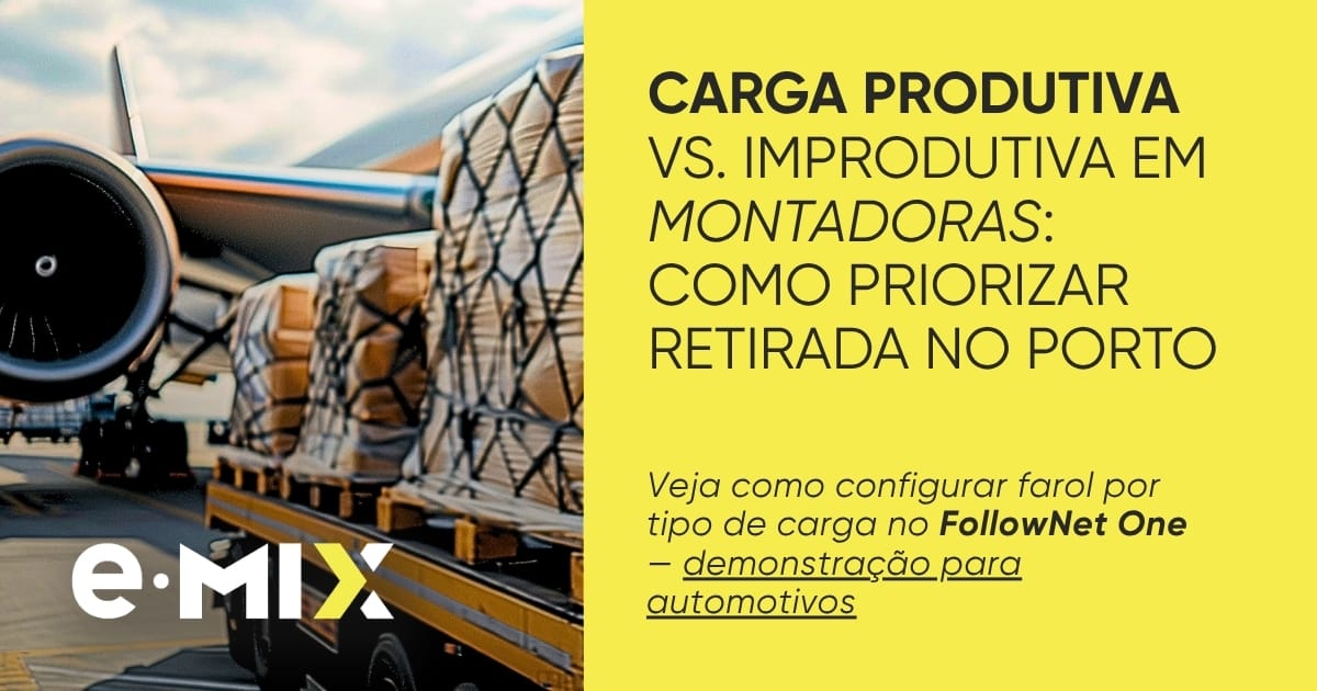 Carga produtiva vs. improdutiva em montadoras: como priorizar retirada no porto