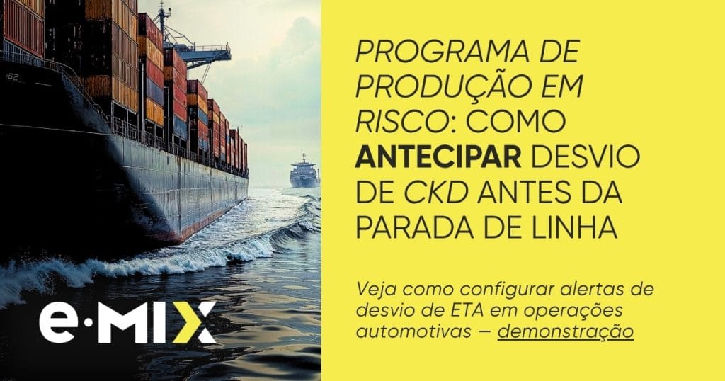 Programa de produção em risco: como antecipar desvio de CKD antes da parada de linha