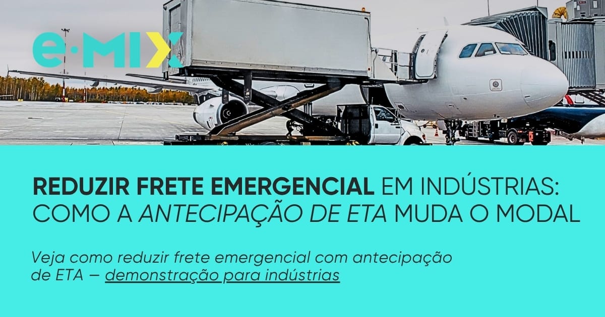 Reduzir frete emergencial em indústrias: como a antecipação de ETA muda o modal