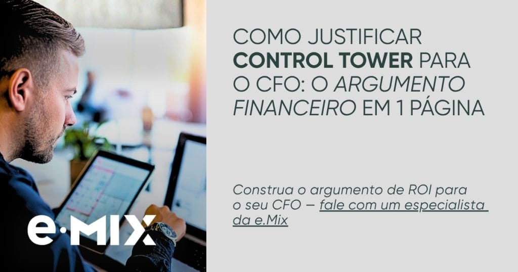 Como justificar Control Tower para o CFO: o argumento financeiro em 1 página