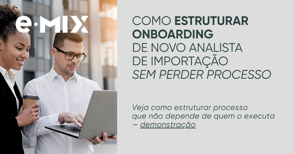 Como estruturar onboarding de novo analista de importação sem perder processo