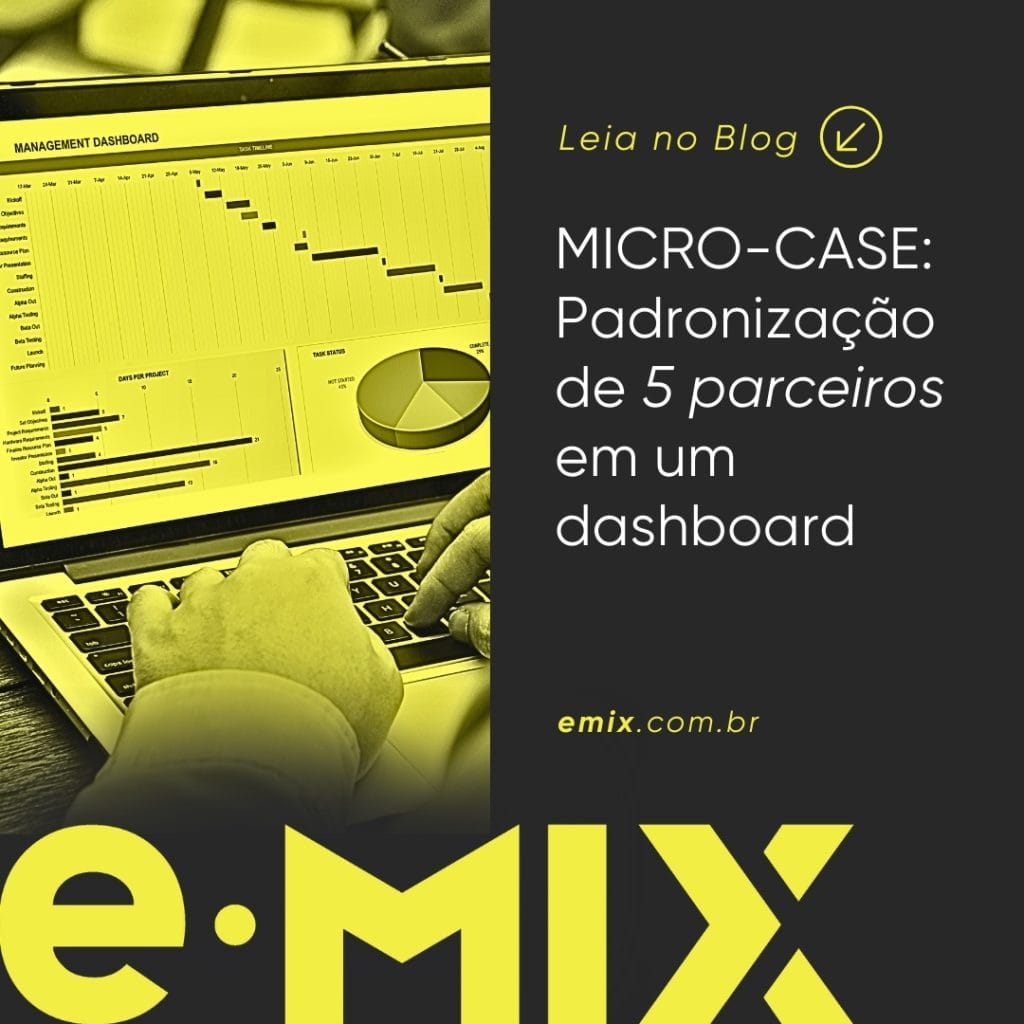 Micro-case: padronização de 5 parceiros em um dashboard