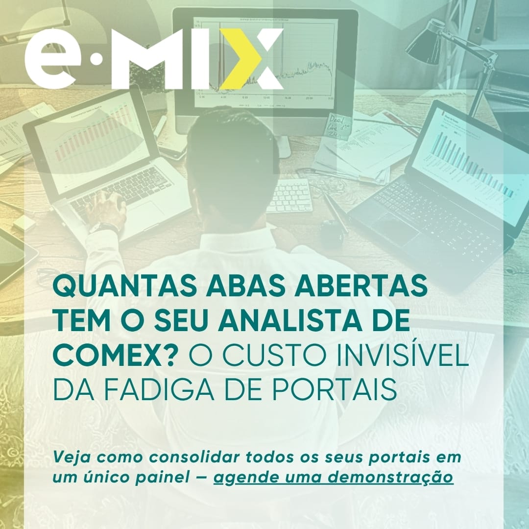 Quantas abas abertas tem o seu analista de Comex? O custo invisível da fadiga de portais