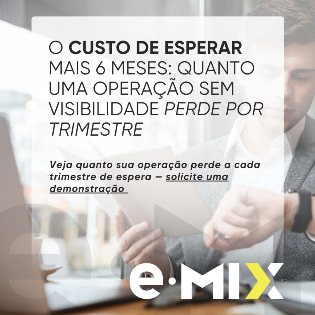Adiar a visibilidade tem preço: simulação de perdas por trimestre em uma operação às cegas
