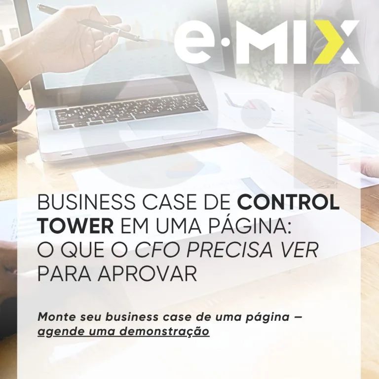 O one-pager que aprova uma Control Tower: a estrutura pronta para levar ao CFO