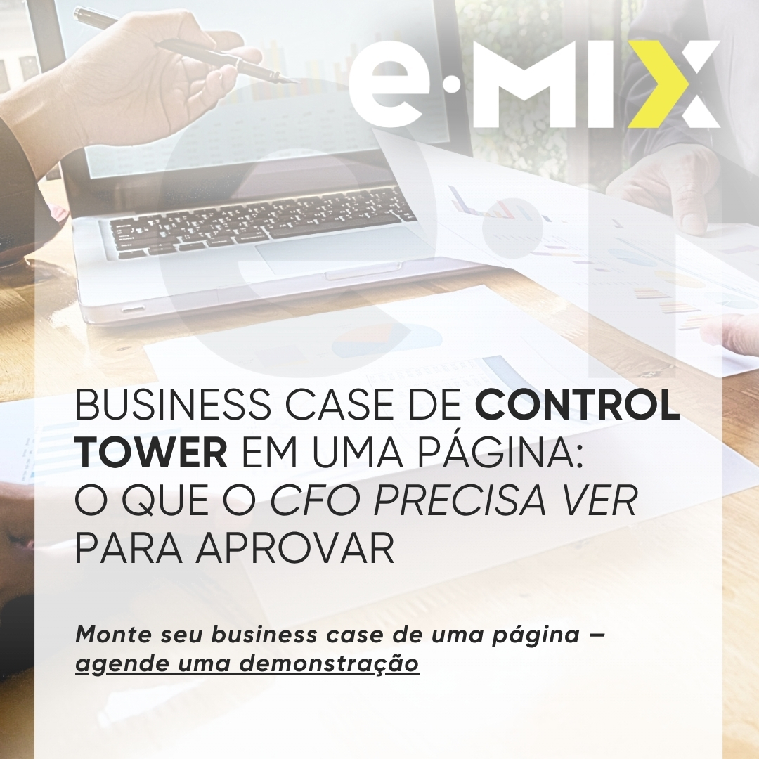 O one-pager que aprova uma Control Tower: a estrutura pronta para levar ao CFO