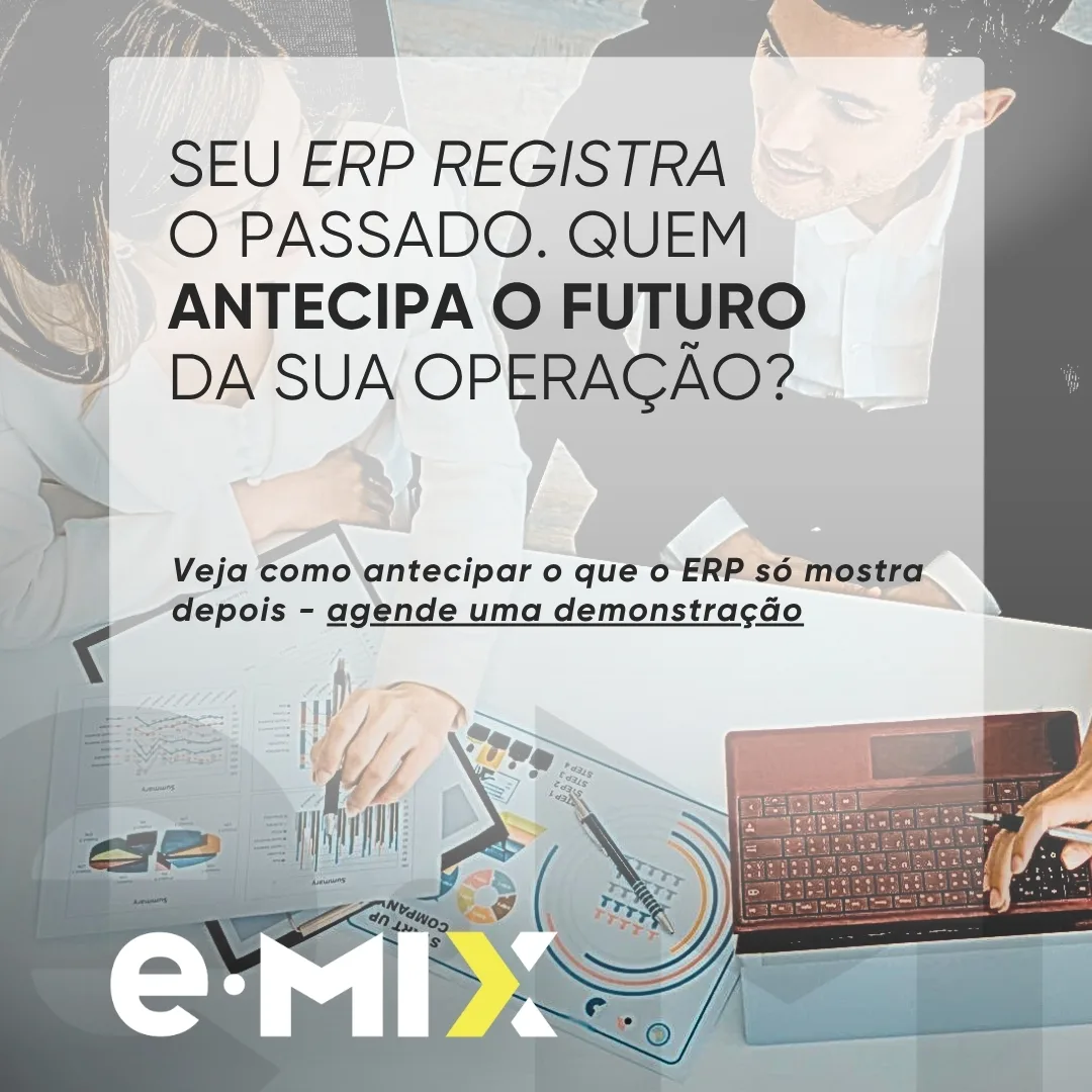 Seu ERP registra o passado. Quem antecipa o futuro da sua operação?