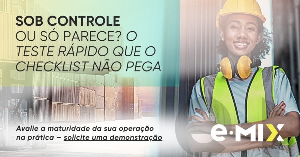 Sob controle ou só parece? O teste rápido que o checklist não pega