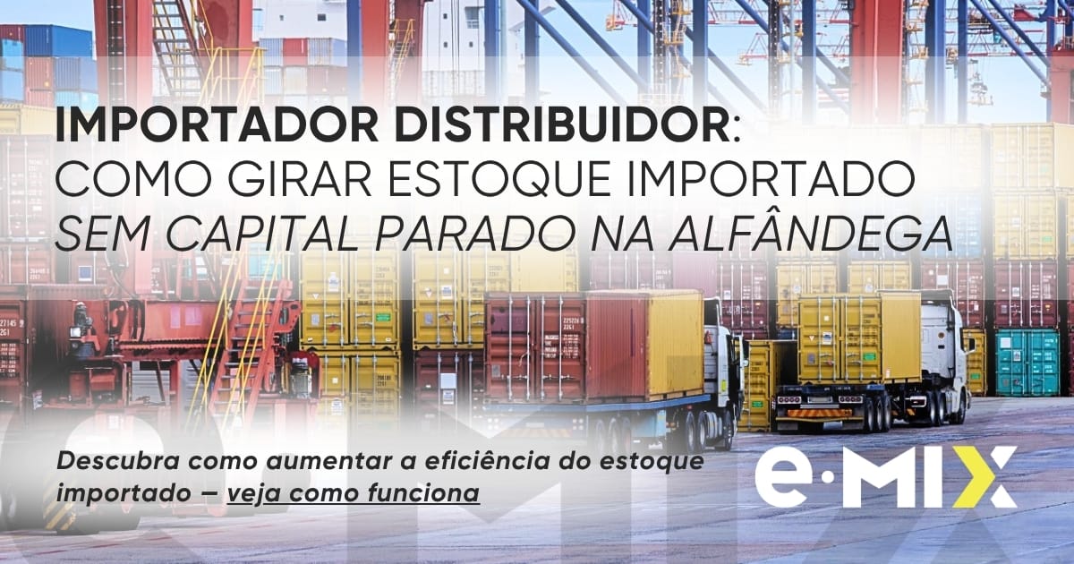 Importador distribuidor: como girar estoque importado sem capital parado na alfândega