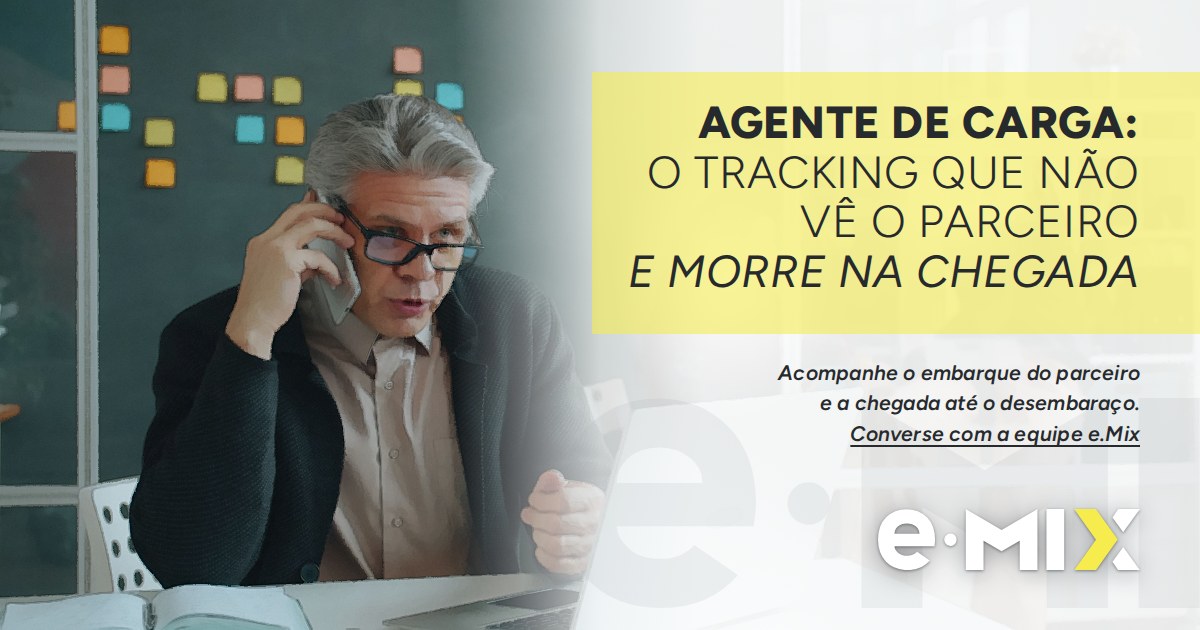 Agente de carga: o tracking que não vê o parceiro e morre na chegada